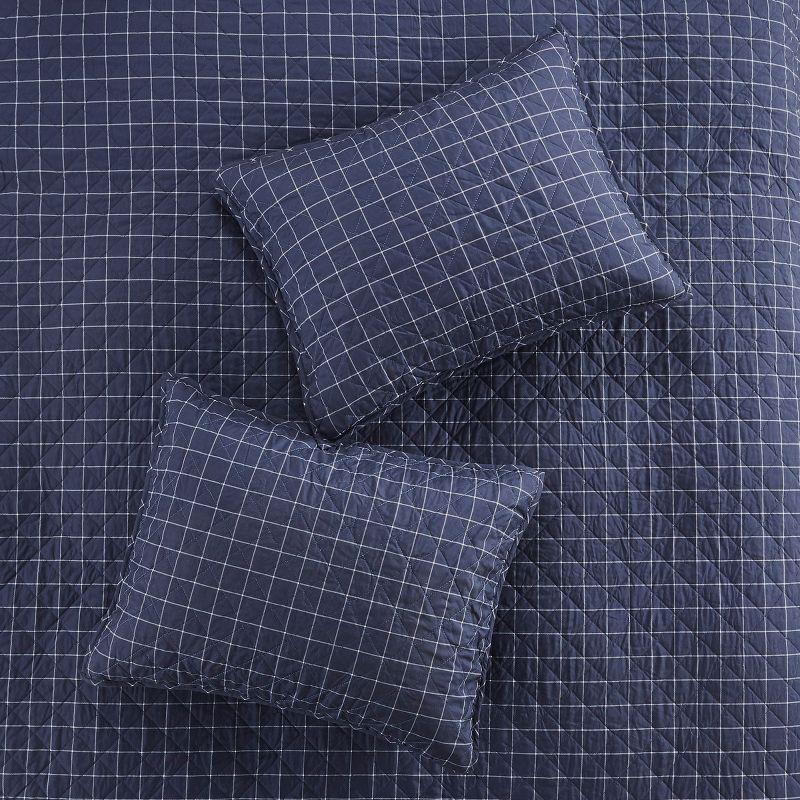 Madison Park Timber 3 Piece Reversible Printed Quilt Set