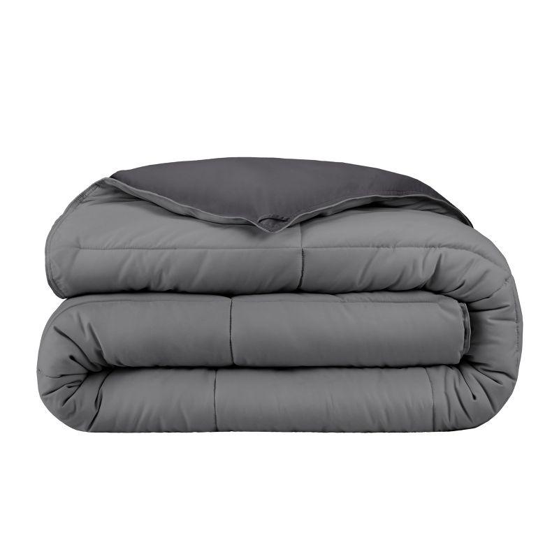 Bare Home Premium Ultra Soft Modern & Contemporary Box Stitch Comforter