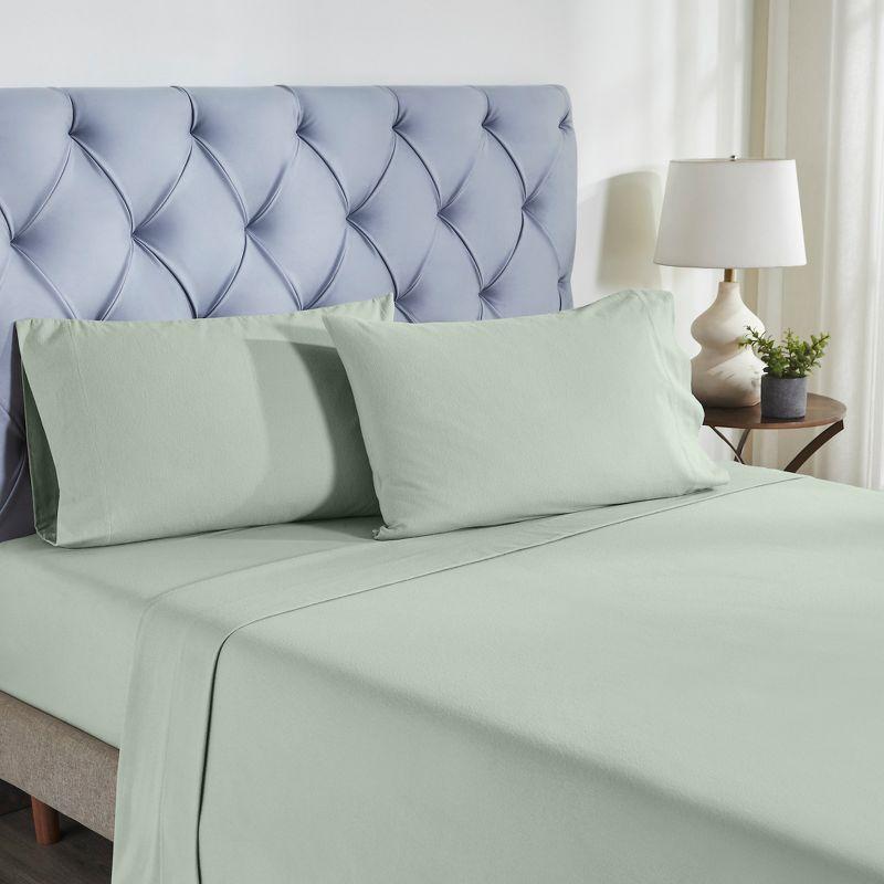 Modern Threads Modern Threads 4-Piece 100% Cotton Flannel Sheet Set – Soft and Durable for Every Season
