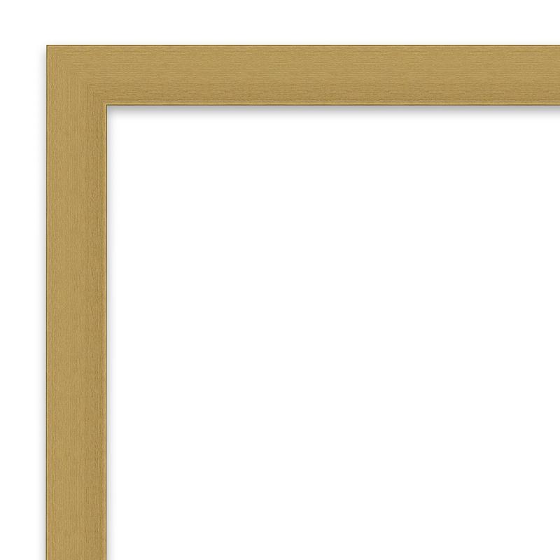 Amanti Art Grace Brushed Gold Narrow Picture Frame