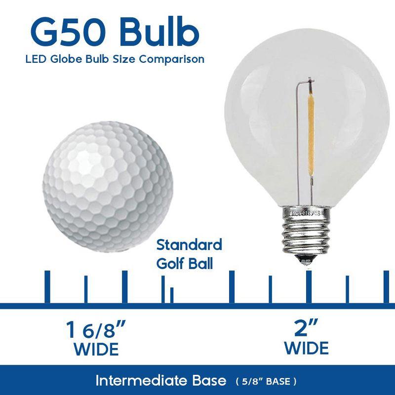 7 Watt C11 E17/Intermediate Dimmable Incandescent Bulb