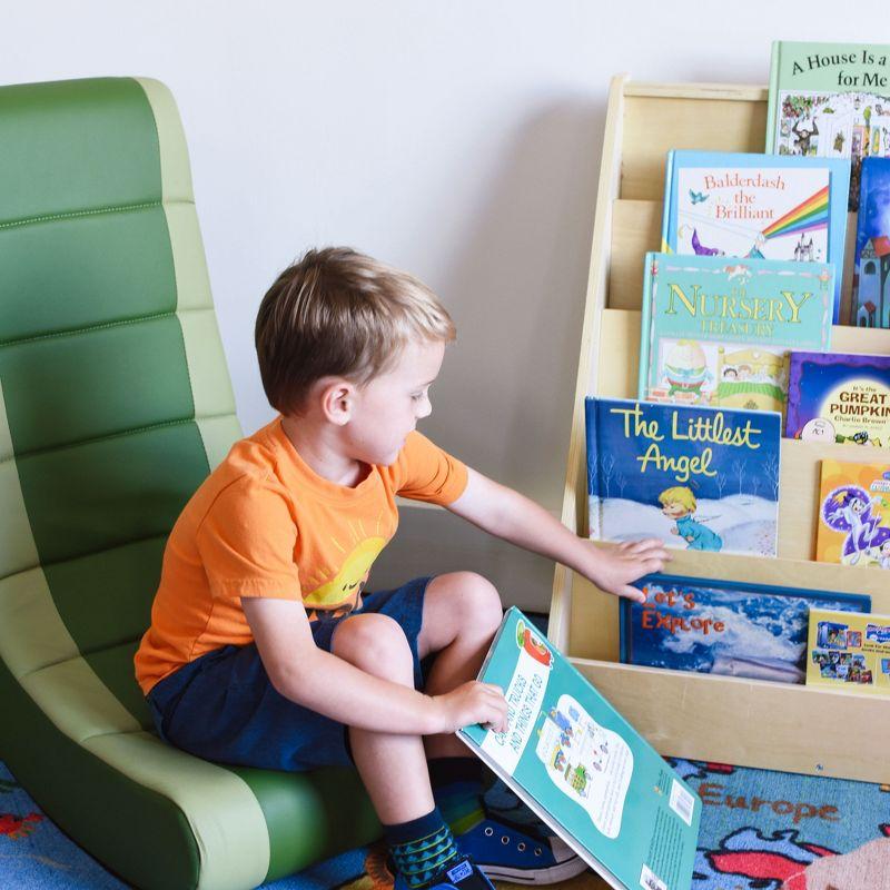 ECR4Kids Single-Sided Book Display, Classroom Bookshelf