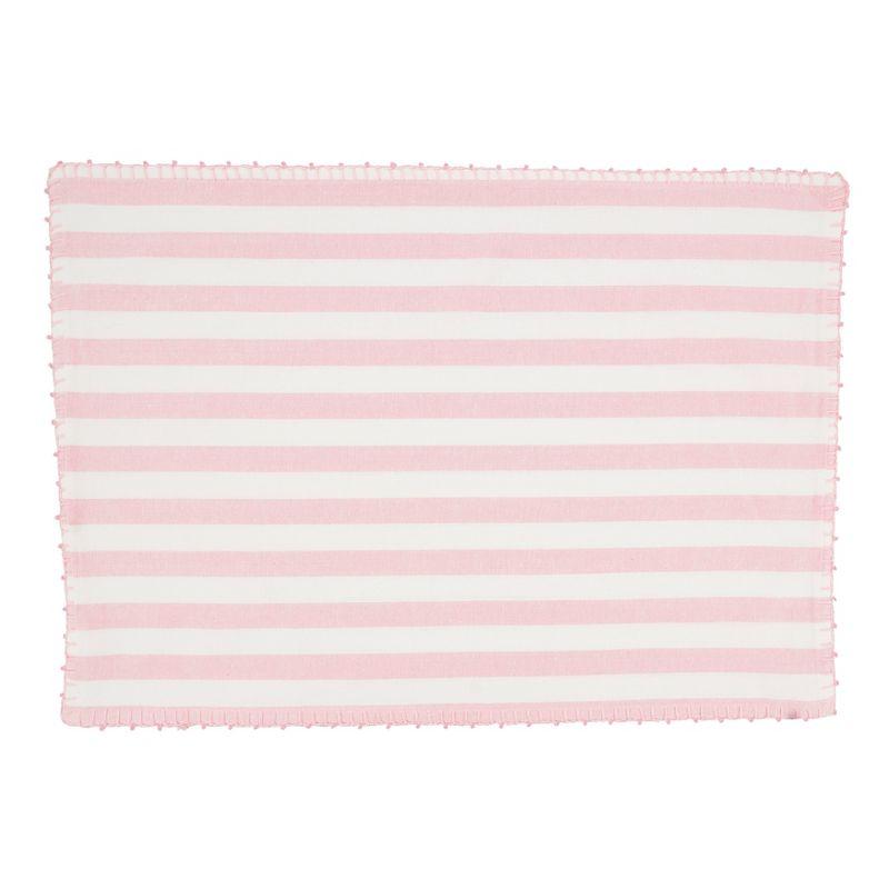 Oxford 100% Cotton Striped Rectangle Placemat