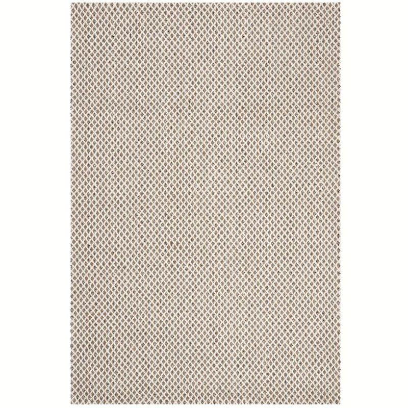 Wilton WIL104 Hand Hooked Area Rug Grey / Ivory 4' X 6' - Safavieh.