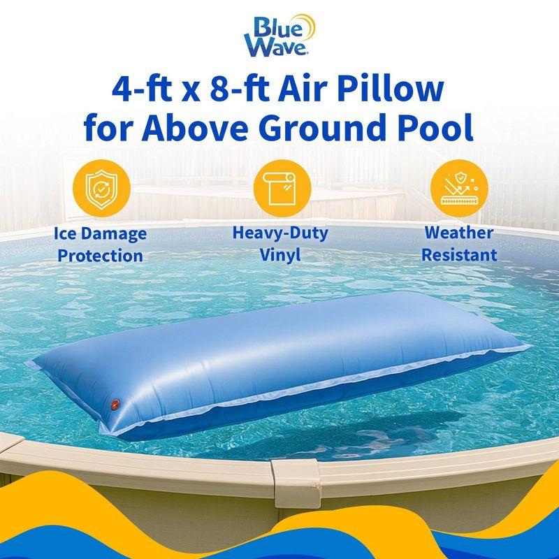Blue Wave 4-ft x 8-ft Air Pillow for Above Ground Pool