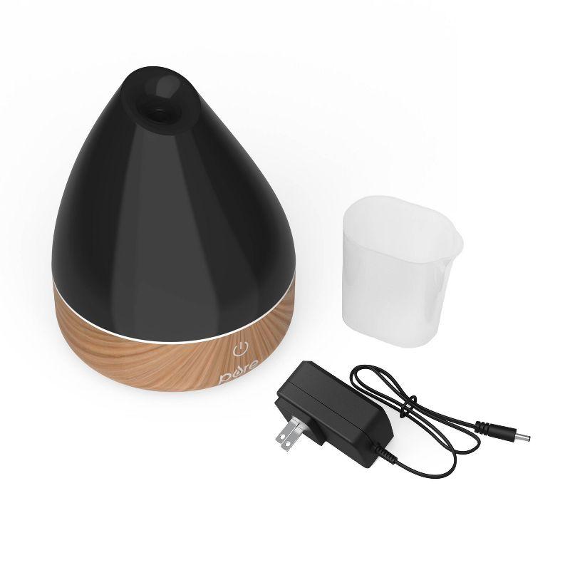 Aromatherapy Oil Diffuser 6.2" Black - PureSpa