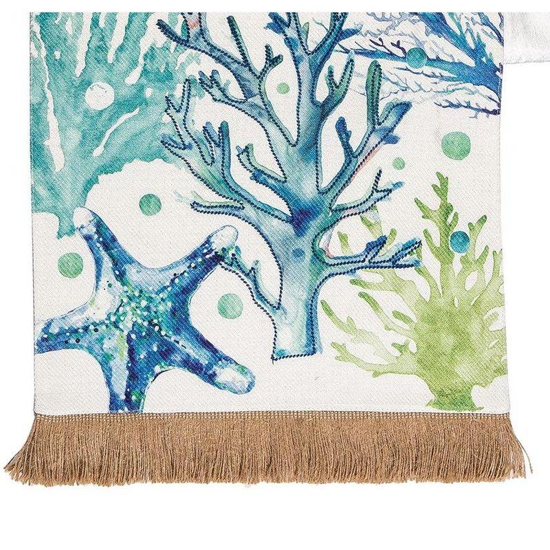 C&F Home 13" x 72" Sea Life Embroidered Table Runner