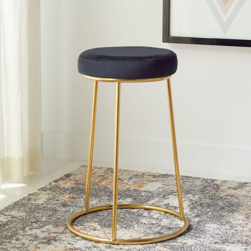 Kellie Round Counter Stool  - Safavieh