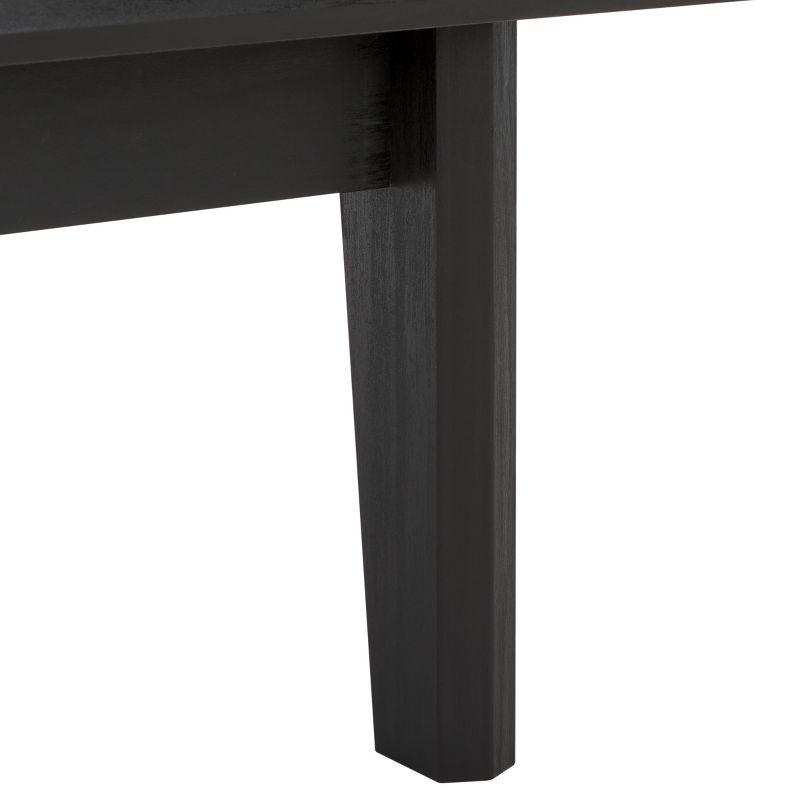 Aricia Large 2 Door Media Stand - Black - Safavieh