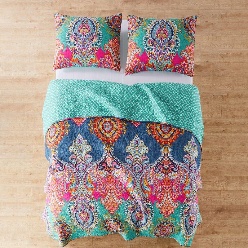 Fantasia Quilt Set - One Twin/Twin XL Quilt and One Standard Sham - Levtex Home