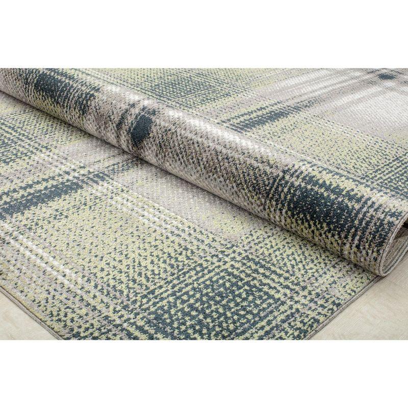 Rugs America Jaelyn Plaid Contemporary Area Rug