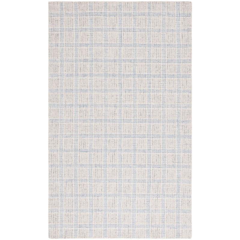 Safavieh Ebony Hand Tufted Wool Pile Plaid Rug