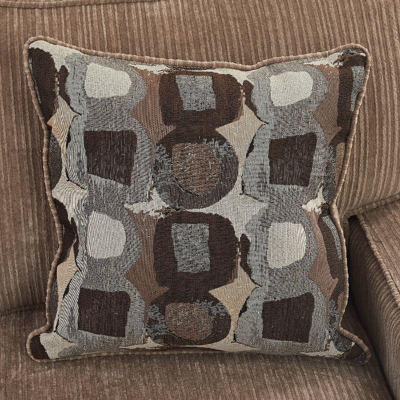 Serta Palisades 73" Track Arm Sofa, Easy Care Fabric, Soft Pillow Back, Pocket Coil Seat Cushions