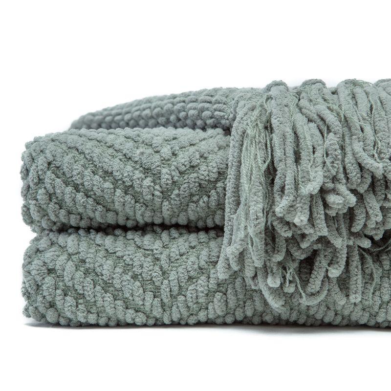 Chanasya Textured Knitted Throw