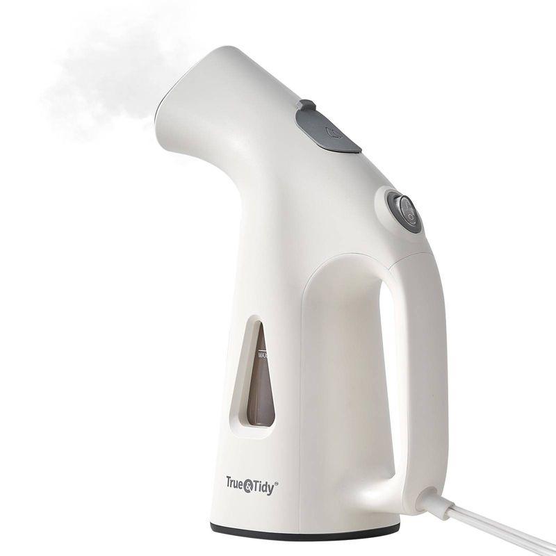 True & Tidy True & Tidy Portable Fabric Steamer, White