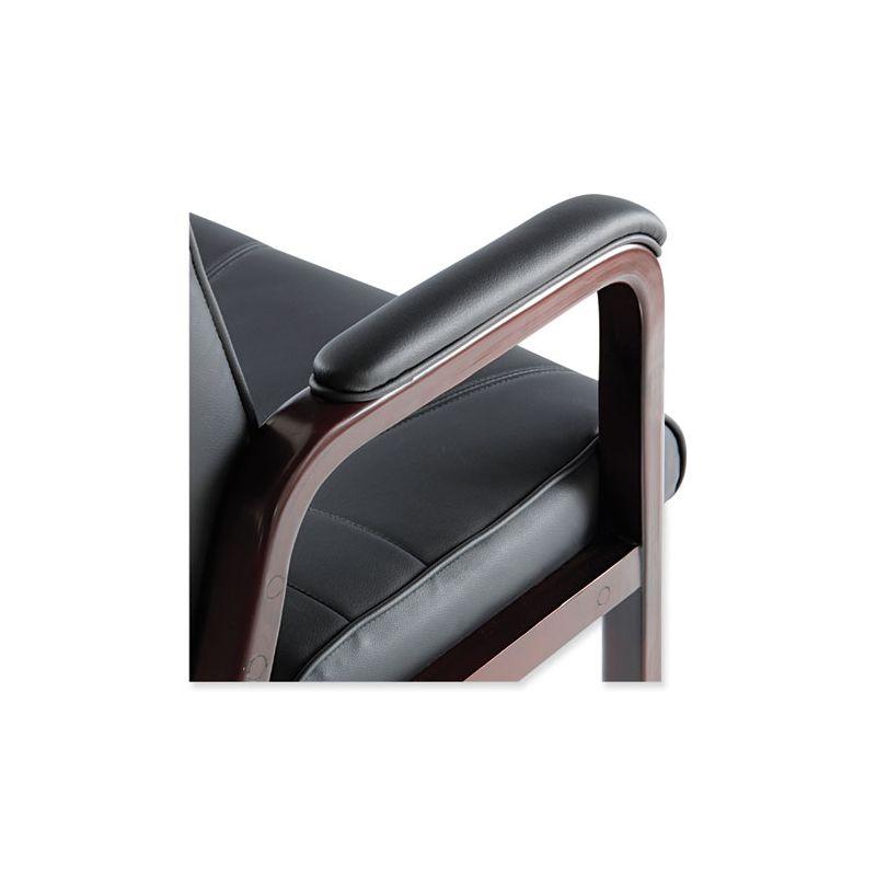 Alera® Waiting Room Chair with Wood Frame