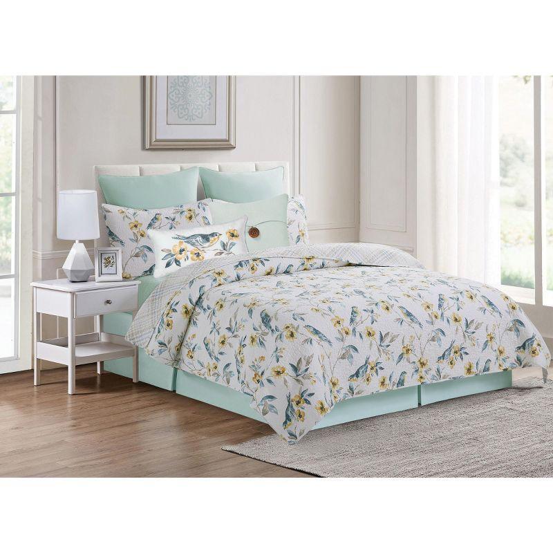 C&F Home Calix Bluebird F/Q Quilt Set