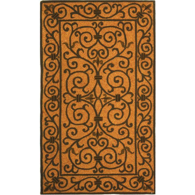 Chelsea HK11 Handmade Accent Rug - 2'6"x4' - Yellow/Light Green - Safavieh