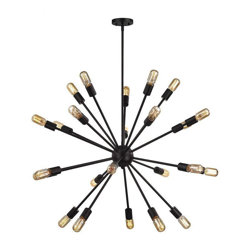 Delphine Oil Rubbed Bronze 24-Light Sputnik Chandelier