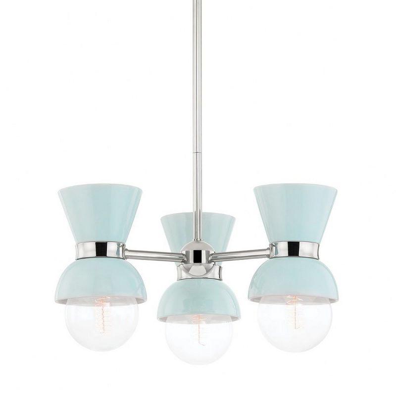 Gertrude 3 Light Metal Dimmable Sputnik Chandelier