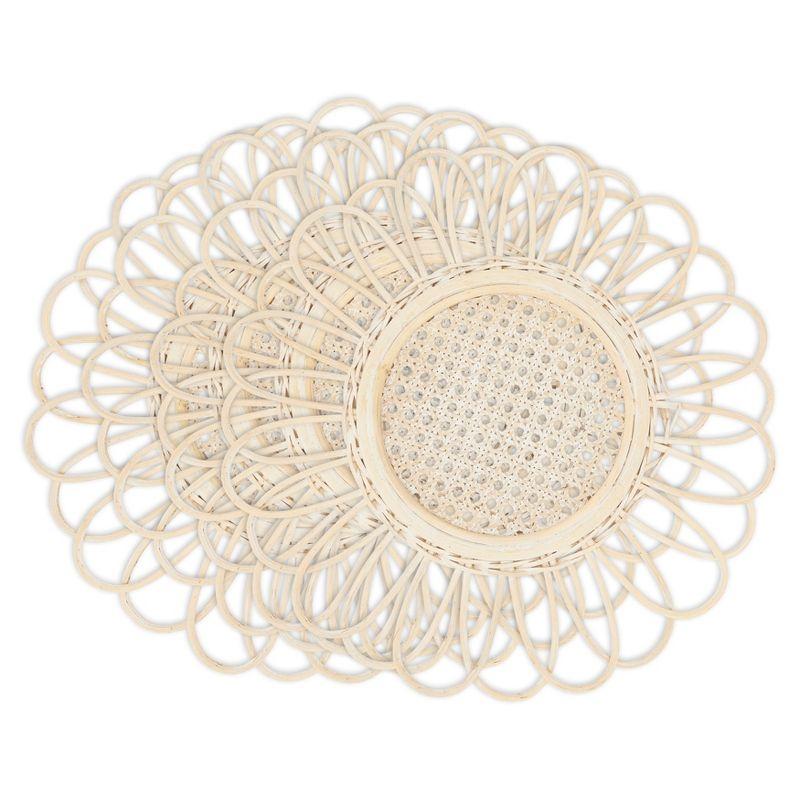 Rattan Collection 100% Rattan No Pattern Round Placemat