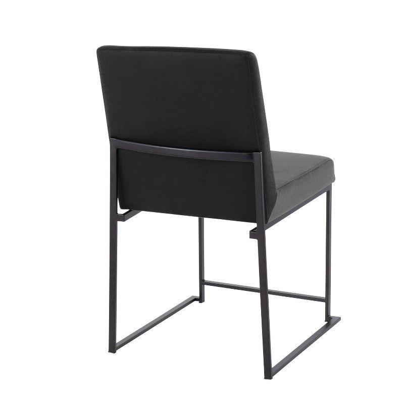 Set of 2 High Back Fuji Dining Chairs