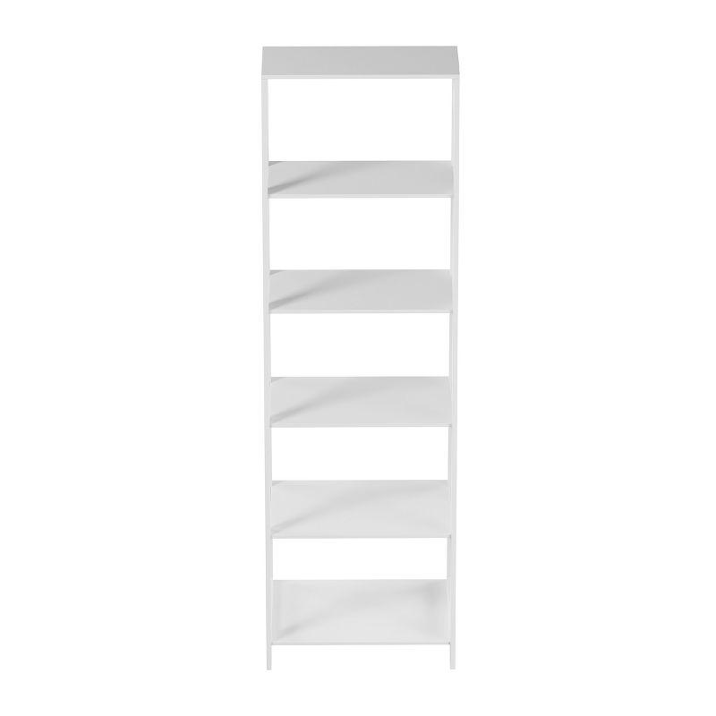 Hastings Home Ladder-Style 5-Tiered Bookcase