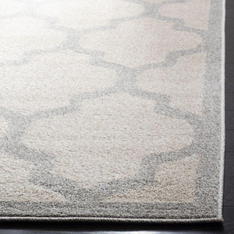 Amherst AMT420 Power Loomed Indoor Area Rug - Beige/Light Grey - 6'x9' - Safavieh