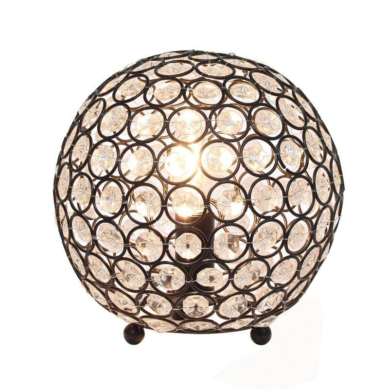 Crystal Ball Sequin Table Lamp - Elegant Design