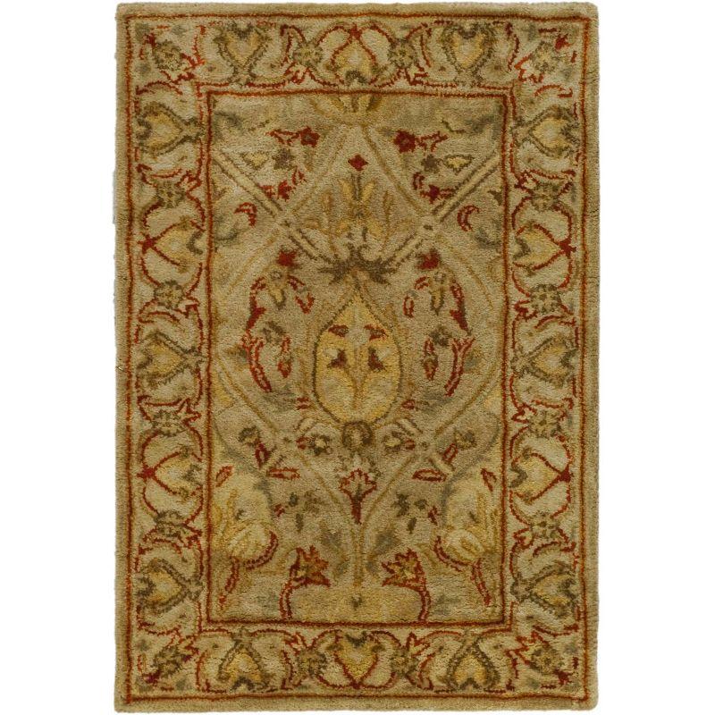Persian Legend PL819 Hand Tufted Indoor Accent Rug - 2'x3' - Moss/Beige - Safavieh