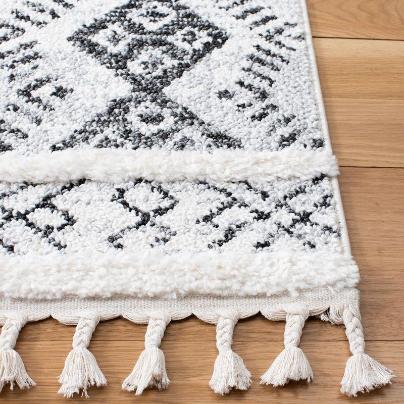 Moroccan Tassel Shag MTS630 Power Loomed Area Rug  - Safavieh