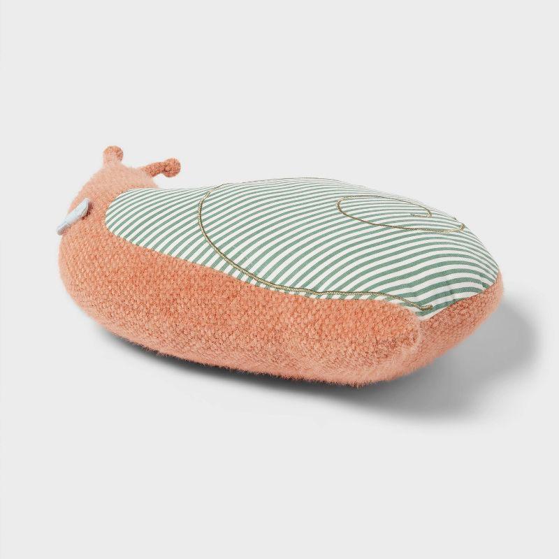 Snail Reversible Mini Decorative Pillow - Pillowfort™