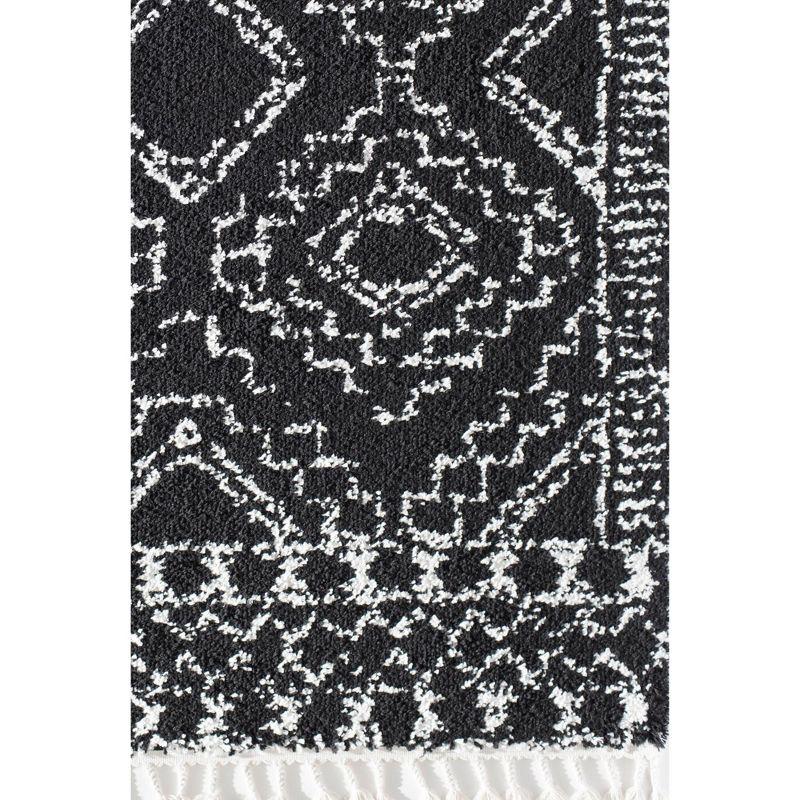 Mason Shag Tribal Sable Area Rug