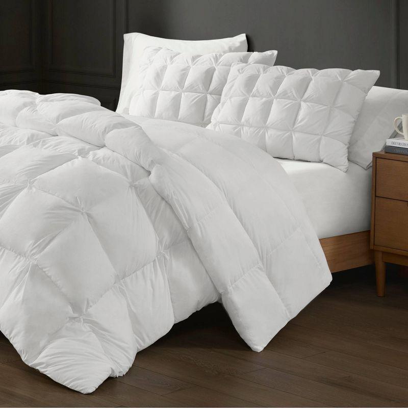 Stay Puffed Overfilled Down Alternative Comforter White - Madison Park