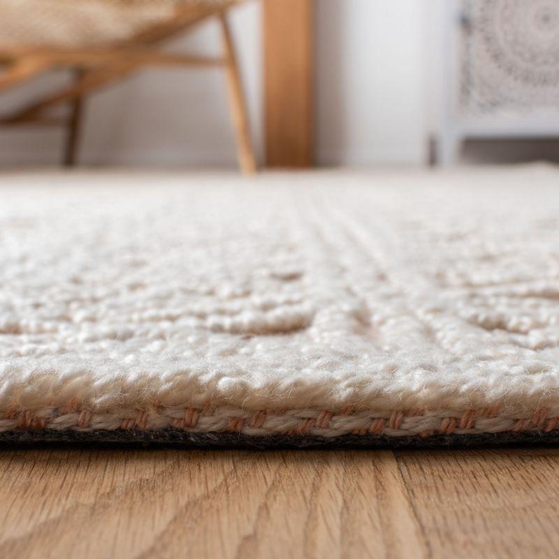 Trace TRC214 Hand Tufted Indoor Area Rug - Beige/Pink - 8'x10' - Safavieh
