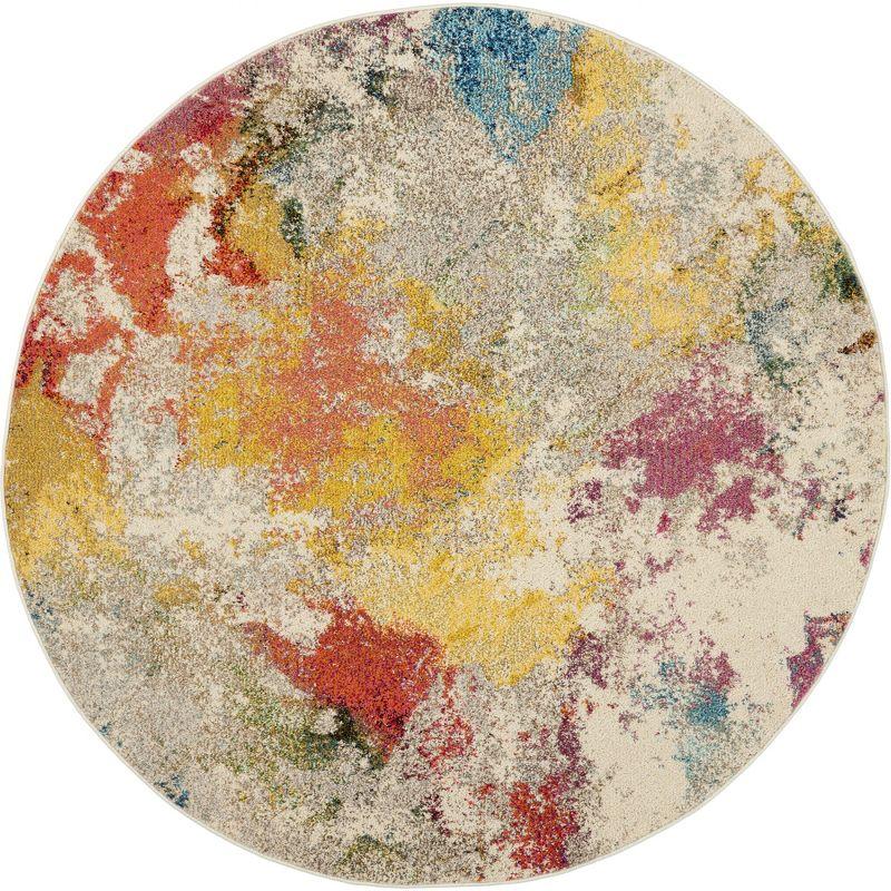 Nourison Celestial Splash Abstract Indoor Rug