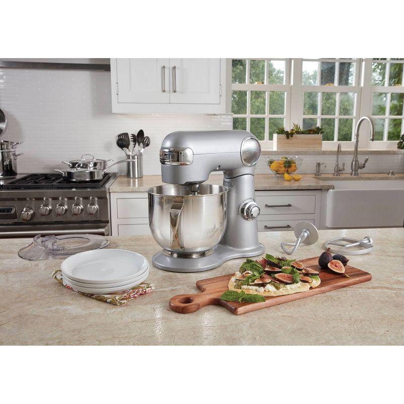Cuisinart ® Precision Master ™ Brushed Chrome 5.5-Qt. Tilt-Head Stand Mixer