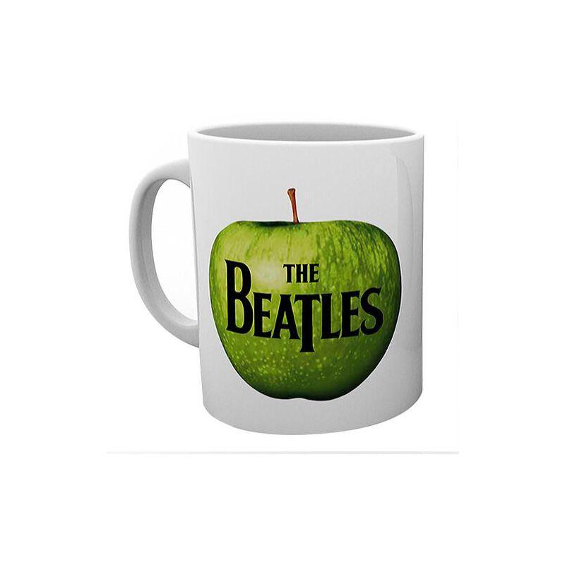 The Beatles Apple Logo White Ceramic Mug 16 oz