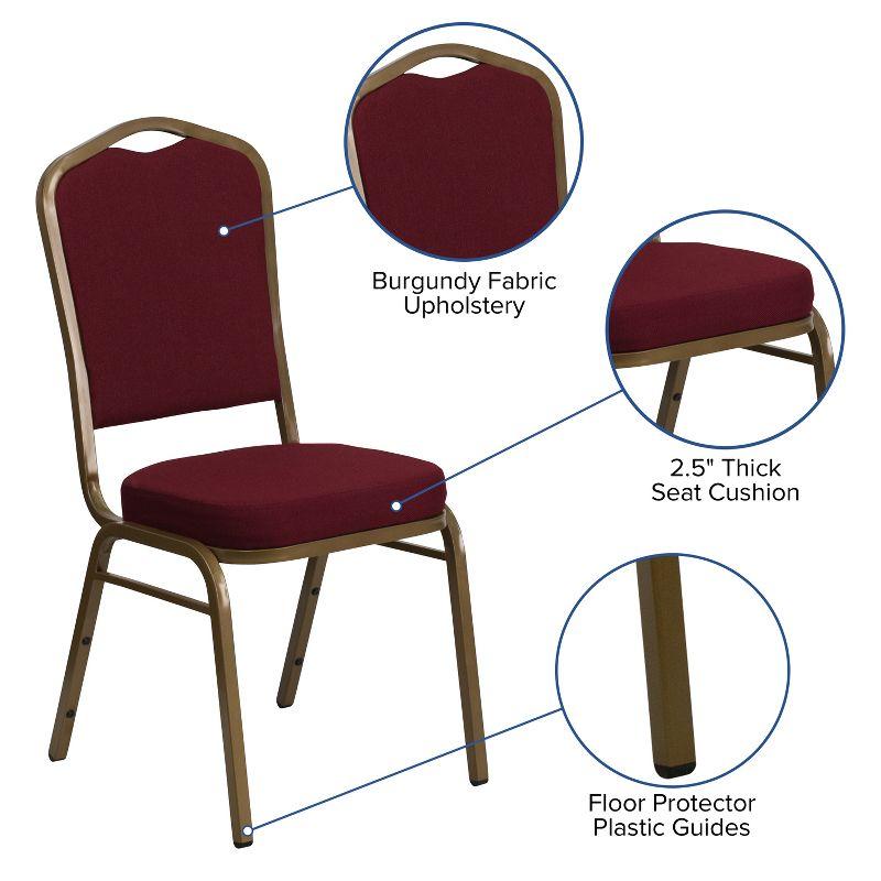 Flash Furniture HERCULES Series Crown Back Stacking Banquet Chair