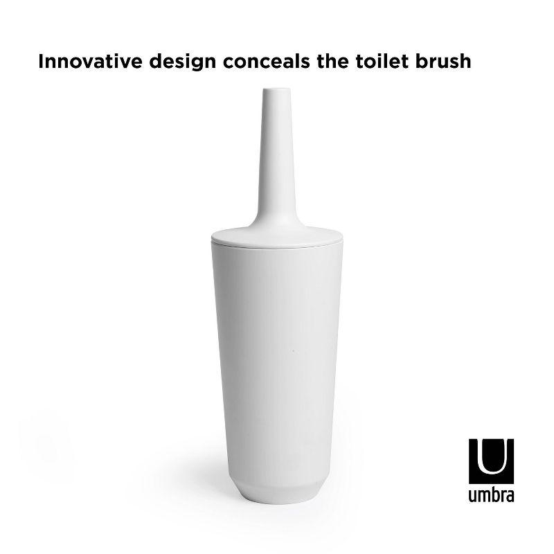 Umbra Corsa Melamine Toilet Brush And Holder