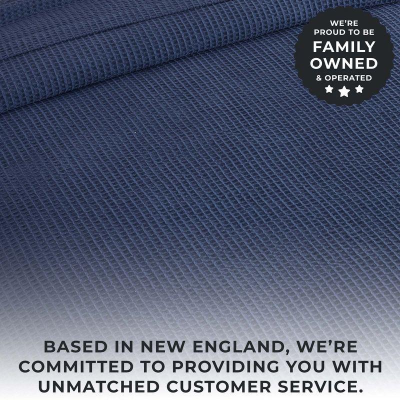 FreshFolds 100% Cotton Waffle Weave Blanket