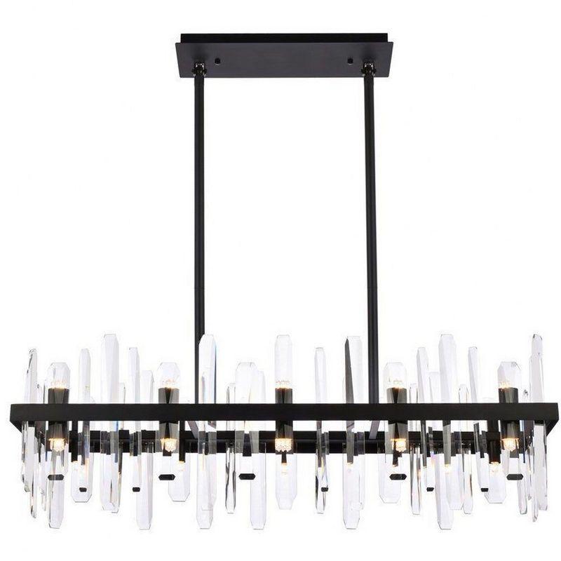 Elegant Lighting Serena 20 - Light Chandelier in  Black