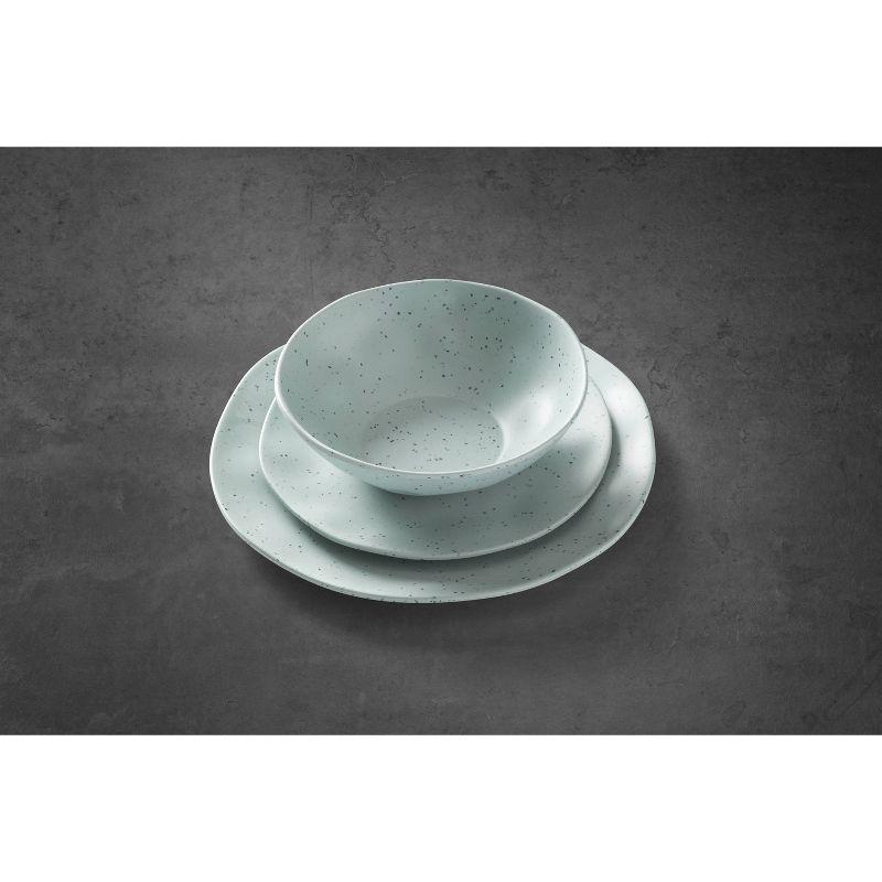 Oneida Terrazzo Melamine 12 Piece Dinnerware Set & Reviews | Birch Lane