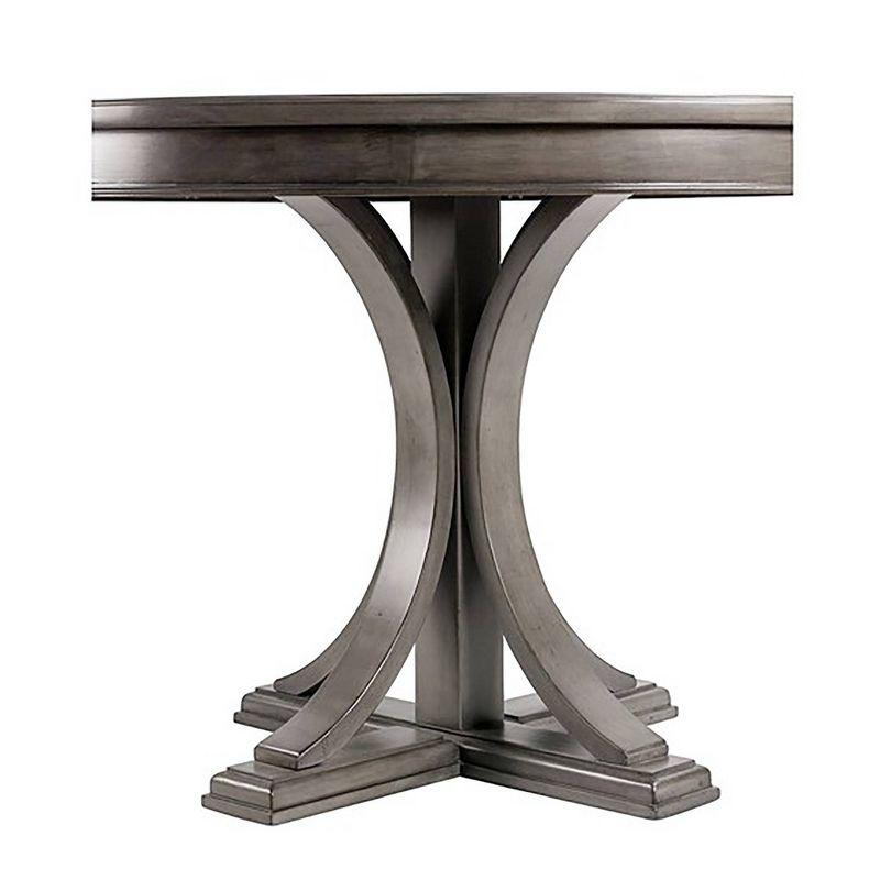 Helena Round Wood Pedestal Dining Table