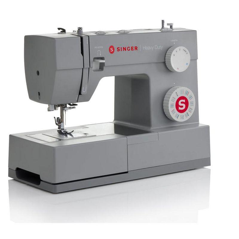 Singer Heavy Duty Gray Portable Sewing Machine