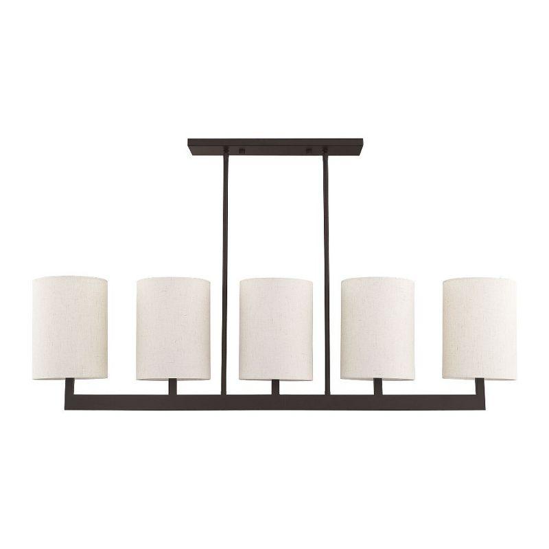 Livex Lighting Hayworth 5 - Light Chandelier in  Bronze