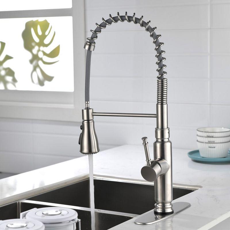 Touch Kitchen Faucet with Pull Down Sprayer