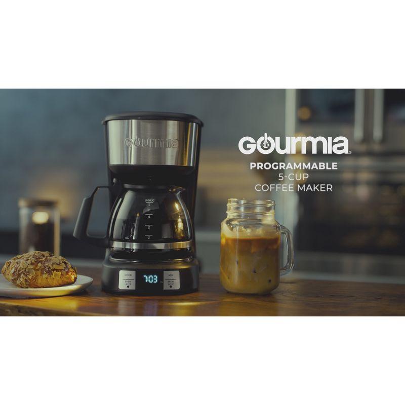 5-Cup Programmable Drip Coffee Maker With Brew Later