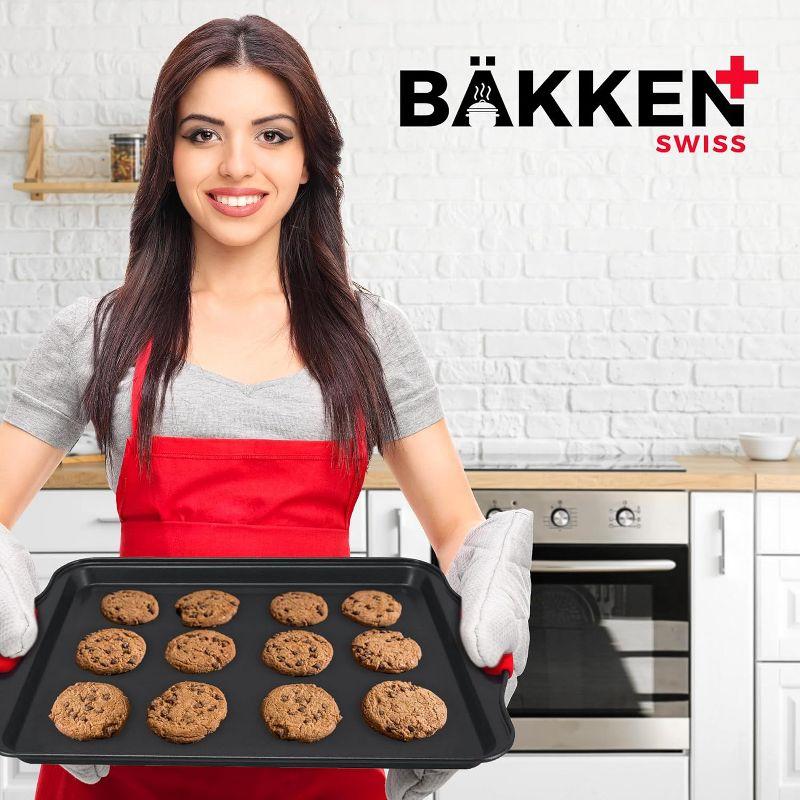 Bakken- Swiss Nonstick Cookie Sheet Pan Carbon Steel Oven Tray - 1 Large