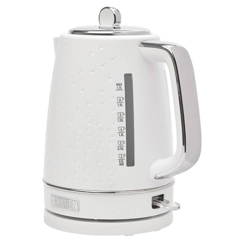 HADEN Starbeck White Electric Tea Kettle